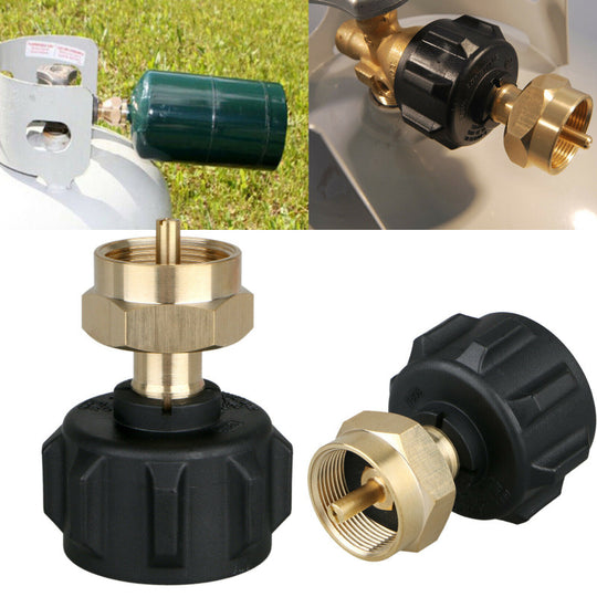 Universal Propane Refill Adapter | Secure Outdoor Tank Connector