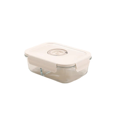 Time-Track Glass Crisp Box | Borosilicate Airtight Meal Storage