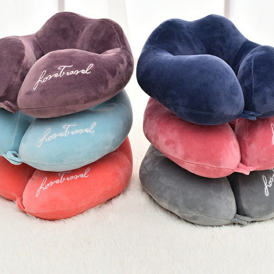Creative U-Shaped Pillow | High-Stability Cervical Travel & Lounge Support