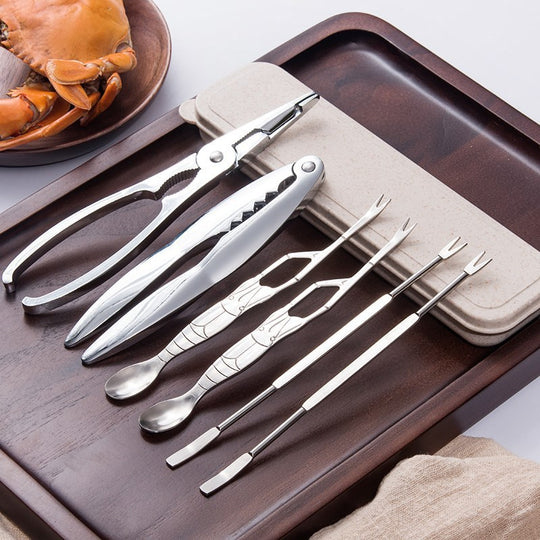 Crab Deshelling Tool | High-Leverage Seafood Extraction Kit