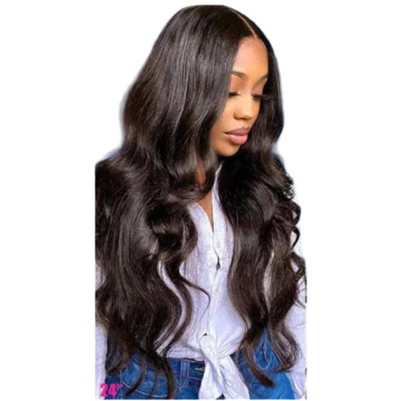Long Wavy Synthetic Wig | High-Temperature Daily Glamour Hairpiece