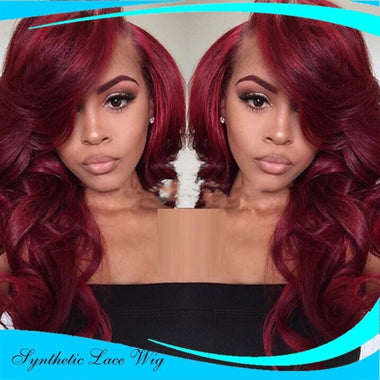 Front-Lace Wave Wig | Soft Brown High-Volume Style
