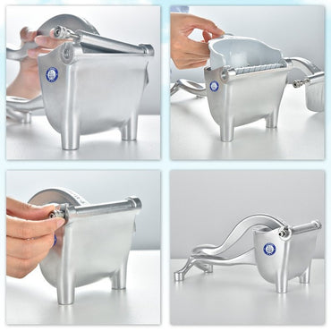 Aluminum Alloy Manual Juicer | Portable Fruit Squeezer Tool