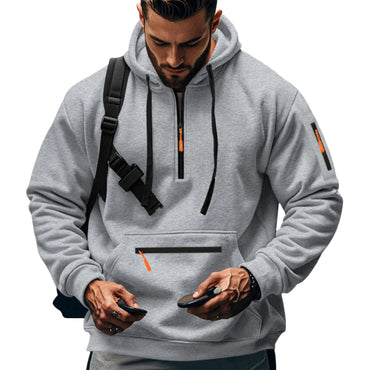 Men’s Casual Sports Cargo Coat | Regular Sleeve Utility Outdoor Hub