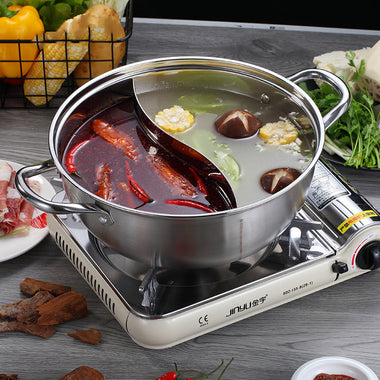 Mandarin Duck Pot | Stainless Steel Dual-Flavor Hot Pot