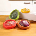 Transparante folie fruit- en groentevershoudboxset keukengereedschap