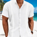 Short-sleeved 3D digital printing shirt for summer, made with polyester fiber, suitable for adults.
