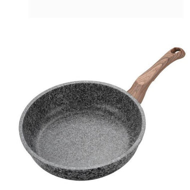 Non-Stick Granite Rock Pan | Durable Stone-Coated Frying Tool