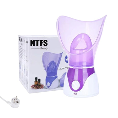 Micro-Mist Facial Sauna | Deep Pore Purification & Dual-Cone Vaporizer