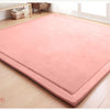 Dikke koraal fluwelen tapijt tatami kruipmat antislip