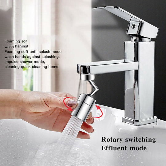 Rotary Faucet Filter | High-Efficiency Splash-Proof Water Purifier