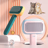 Brosse à poils pour animaux de compagnie, chat, chien, peigne de massage, brosse à nœud ouvert, outil de nettoyage et de toilettage, peigne en acier inoxydable