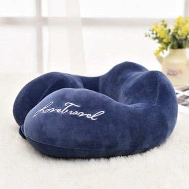 U-Shaped Travel & Lounge Pillow | Ergonomic Cervical Neck Support