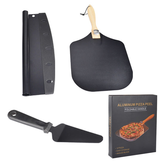 Aluminum Pizza Shovel | High-Stability Non-Stick Transfer Station