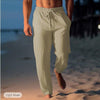 Beach Pants Drawstring Elastic Waist Straight Flat Comfortable Transparent