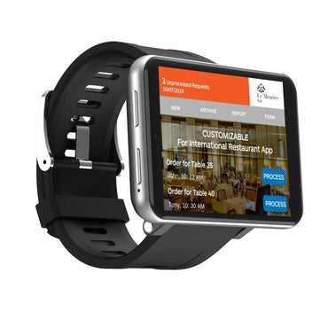 Large Screen Smart Watch | High-Visibility Digital Interface