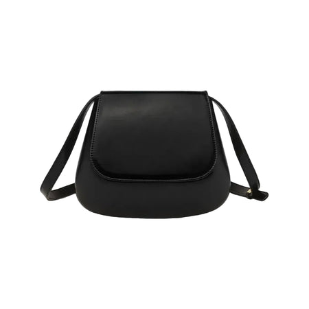 Crossbody Bag Vegan Leather Women Retro Small Saddle Satchel Shoulder Bag With Long Adjustable Strap