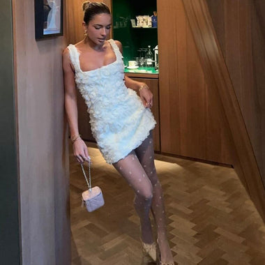 Floral-Volume Camisole Gown | Kinetic-Fit 3D Petal-Logic Assembly