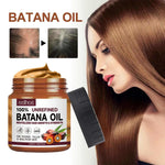 Hair conditioner with Batana oil for revitalizing hair growth and strength, enhancing texture and shine.