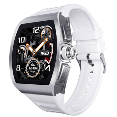 Aluminum Square Smartwatch | 1.3-Inch HD Heart Rate & Notification Tracker