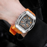 Men's Barrel-shaped large watch