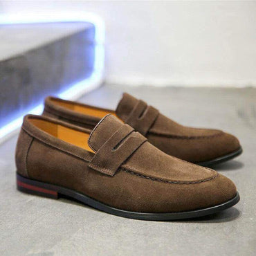 Men's Spring New Korean Style Trendy Leather Shoes