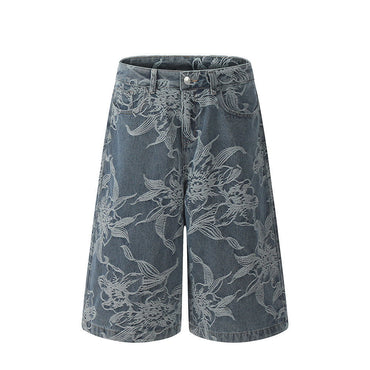 Men's Summer Loose Casual Wide-leg Shorts