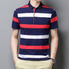 Men's Summer Polo Shirt: Solid Colors, Casual Comfort