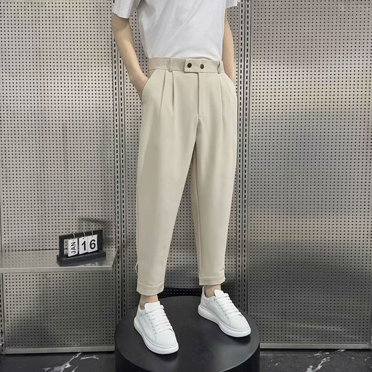 Men's Western New All-matching Ankle-tied Loose Harem Pants