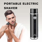 Portable electric shaver for men, designed for smooth shaving with advanced technology and compact design.