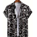 New 3D Printed Men's Short Sleeve Shirt