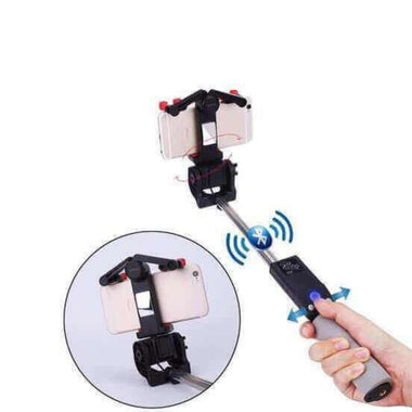 Panoramic PTZ Selfie Stick | 360° Rotating Electric Motion Pivot