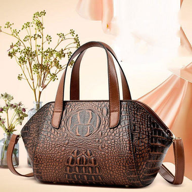 Retro Middle-aged Handbag Diagonal Span Single Room