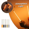 Rechargeable atmosphere light showcasing various colors, ideal for home decoration and ambient lighting.
