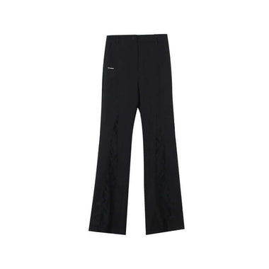 Summer Korean Style Simple Thin Slim Slim Black Casual Pants