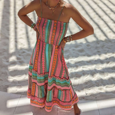 Women's Fashion Suspenders Dress