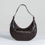Women's Sheepskin Woven Fashionable Shoulder Bag