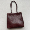 Woven Tote -Vintage Top Layer Cowhide Handmade Shoulder Bag