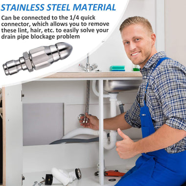 5000PSI High Pressure Washer Nozzle Set | 5-Piece Quick-Connect Tip Assembly