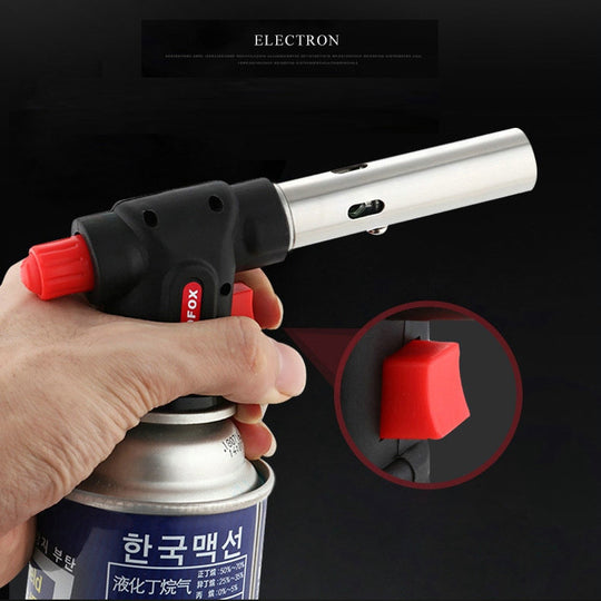 Universal Cassette Fire Gun | High-Heat Outdoor BBQ Torch