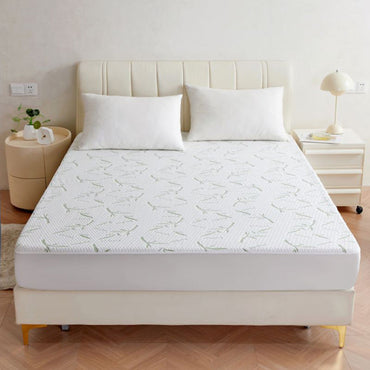 Waterproof Mattress Cover | High-Stability Bamboo Fiber Air Layer Shield