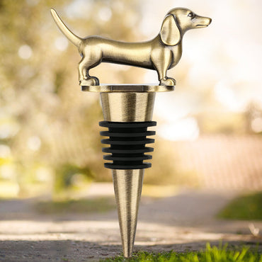 Dachshund Silicone Wine Stopper | Leak-Proof Bottle Sealer