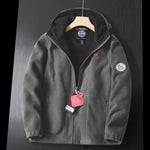 Winter Plus Size Geborstelde Herenhoodie