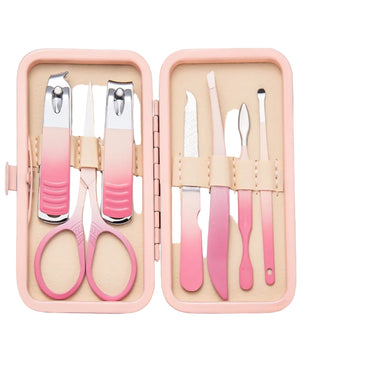 Gradient Manicure Set | Stainless Steel Nail Care Collection