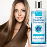 Verzachtende hoofdhuid en haar, lichtgewicht en sterke haartextuur, anti-jeuk- en roosshampoo