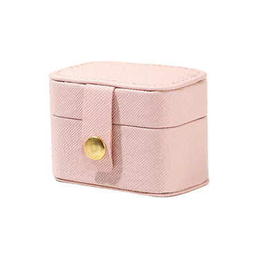 Compact Travel Jewelry Case | Reinforced Micro-Organizer Cabinet