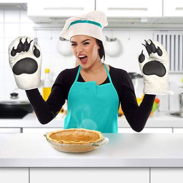 Silicone Baking Mitts | High-Heat Insulated Kitchen Protection